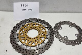 Set discuri fata+spate Kawasaki ER6N /ER6F 2005-2008