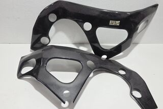 Protectii carbon cadru Suzuki GSXR 600 750 k6 k7