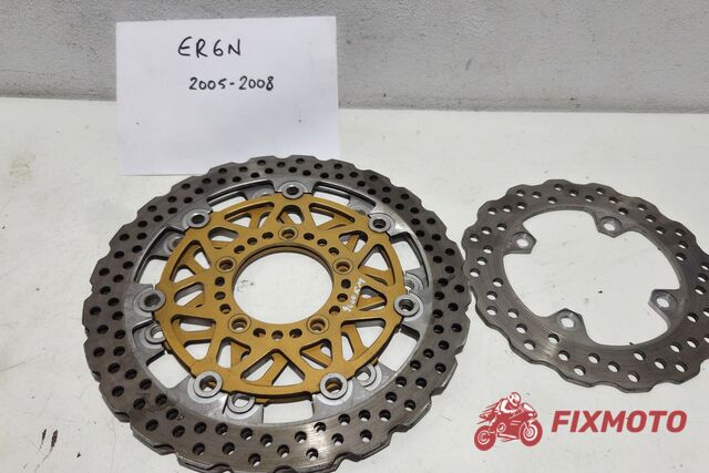 Set discuri fata+spate Kawasaki ER6N /ER6F 2005-2008