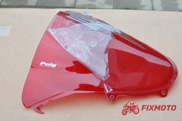 Parbriz sport rosu Suzuki SV 650 S 2003 2008