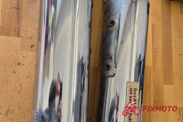 Toba originale cromate Ducati GT1000 Sport